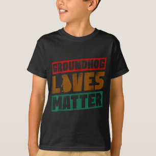 T-shirt Vies de marmotte Rétro Vintage Amoureux des Animau
