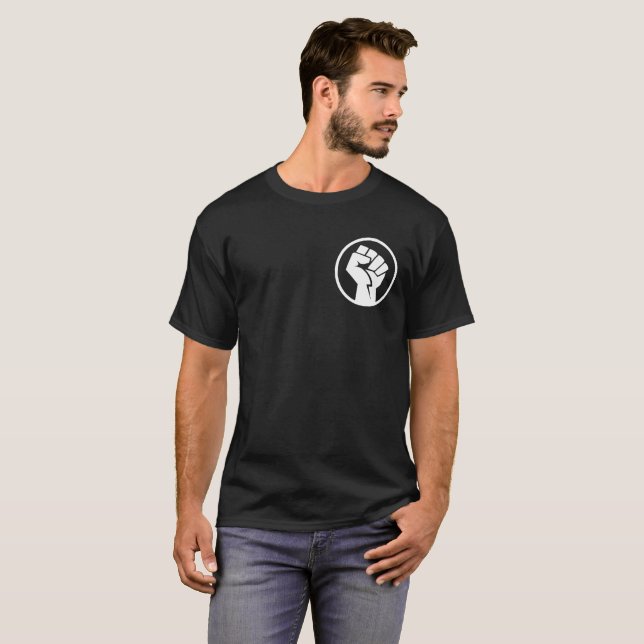 T-shirt Vies de Noirs importent (Devant entier)