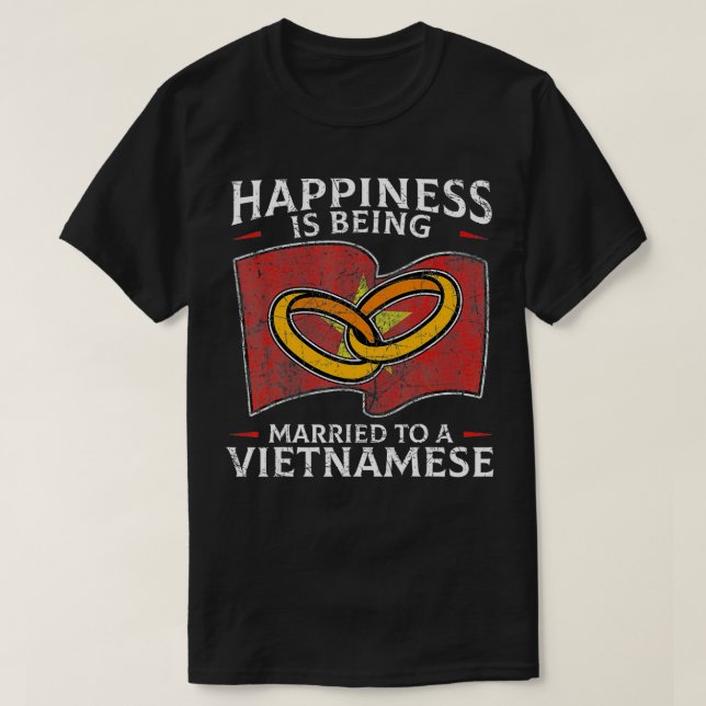 T-shirt Viêt-Nam : racines vietnamiennes : Mariage vietnam (Design devant)