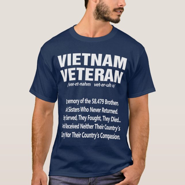 T-shirt Viêt-Nam Vétérinaire (Devant)