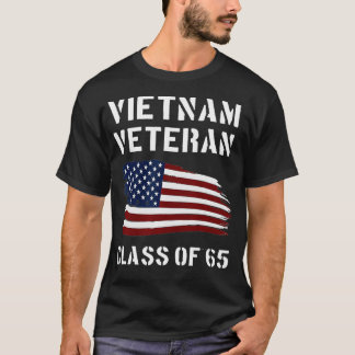 T-shirt Viêt Nam Vétérinaire Classe de ruban de 1965 65