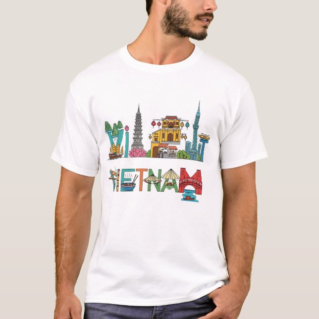 T-SHIRT VIETNAM (Devant)