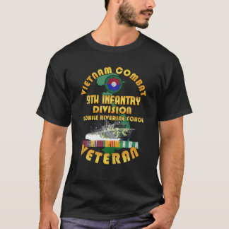 T-shirt Vietnam Combat 9E Division D'Infanterie Vétérinair