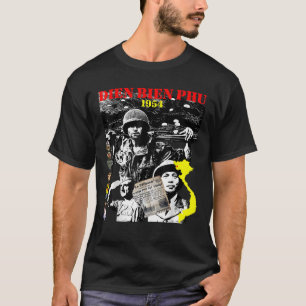 T-shirt Vietnam Dien Bien Phu Histoire française américain