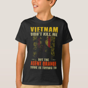 T-shirt Vietnam Guerre Orange Agent Victimes Militaires Re
