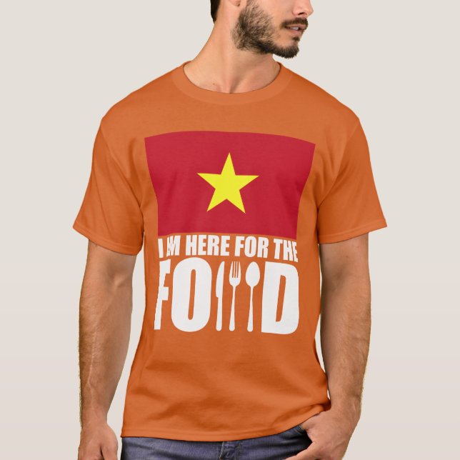 T-shirt Vietnam souvenir food travel vintage (Devant)