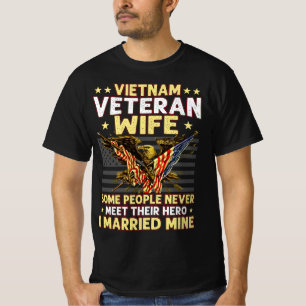 T-SHIRT VIETNAM VETERAN ÉPOUSE QUELQUES PERSONNES NE RENCO