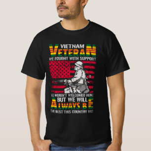 T-SHIRT VIETNAM VETERAN NOUS AVONS COMBATTU AVEC LE SOUTIE