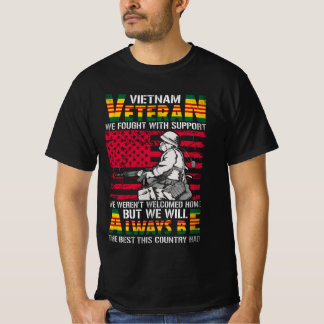T-SHIRT VIETNAM VETERAN NOUS AVONS COMBATTU AVEC LE SOUTIE
