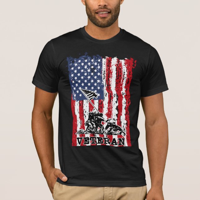 T-shirt VIETNAM VETERANS: Honoring Your Sacrifice and Serv (Devant)