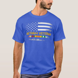 T-shirt Vietnam Vétérinaire Drapeau américain T Cadeau Vie