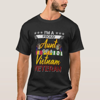 T-shirt Vietnam Vétérinaire Fier Tante Tee - shirts Hommes
