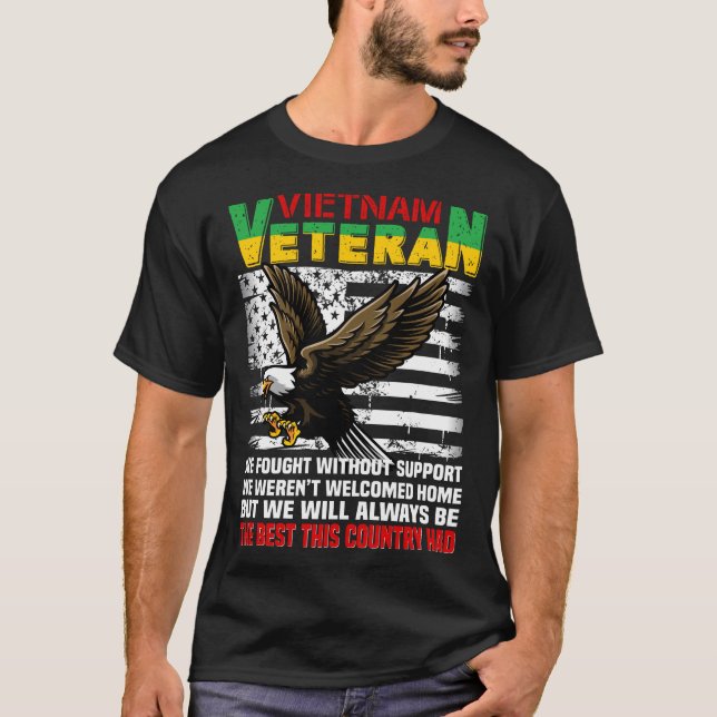 T-shirt Vietnam Vétérinaire Nous Serons Toujours Le Meille (Devant)