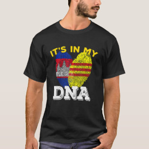 T-shirt Vietnam Viet Drapeau Vietnamien Cambodge Khmer Mix