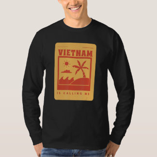 T-shirt Vietnam Viet Kieu Island Is Calling Me Beach Sunny