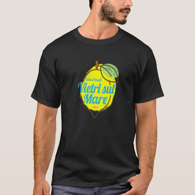 T-shirt Vietri sul Mare Costa d'Amalfi Lemon Italy Amalfi  (Devant)