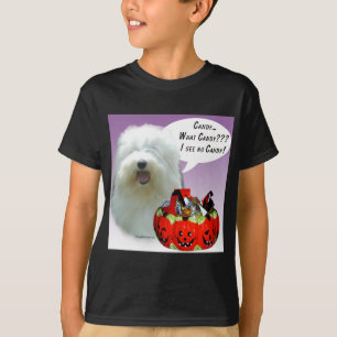 T-shirt Vieux anglais Cheepdog Halloween Candy