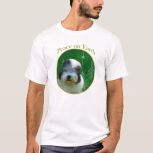T-shirt Vieux anglais Sheepdog Peace