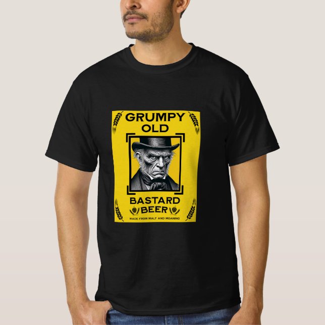 T-shirt Vieux bâtard Grumpy (Devant)