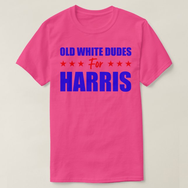 T-shirt Vieux Blancs Pour L'Élection De 2024 (Design devant)