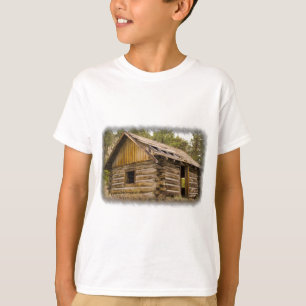 T-shirt Vieux Cabine de montagne