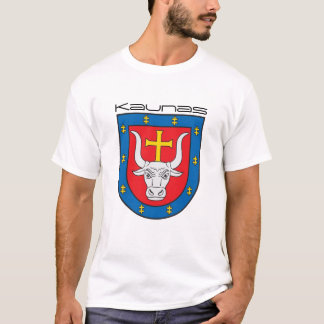 T-shirt Vieux CoA de Kaunas dans l'avant - petit Vytis
