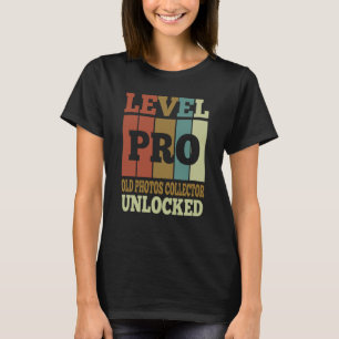 T-shirt Vieux Collector Pro Déverrouillé Style Vintage Un