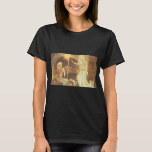 T-shirt Vieux Conte de Fées, Cendrillon et Marraine Fée