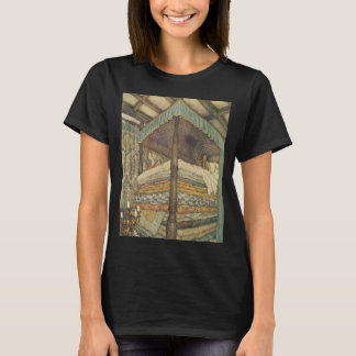 T-shirt Vieux Conte de Fées, Princesse et Petit Pois, Edmu