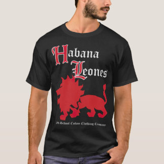 T-shirt Vieux Cuba Habana Cuba Leones Baseball
