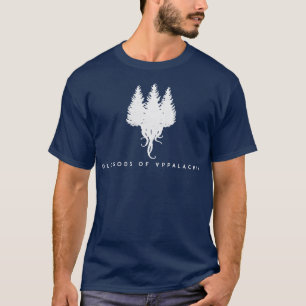 T-shirt Vieux dieux des Appalaches dans les pins Lumière I