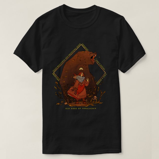 T-shirt Vieux dieux des Appalaches La reine sorcière et Ba (Design devant)