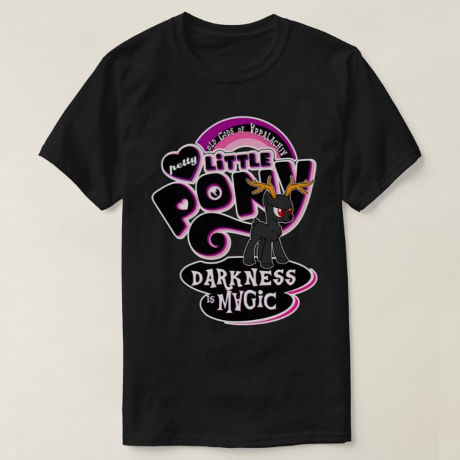 T-shirt Vieux Dieux Des Appalaches, Petit Petit Poney, (Design devant)