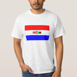 T-shirt Vieux drapeau de l'Afrique du Sud