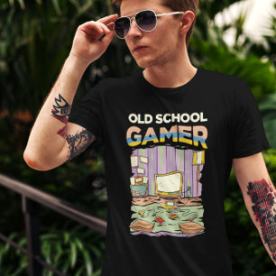 T-shirt Vieux Gamer - Jeu vidéo