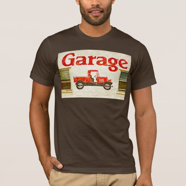 T-shirt Vieux garage (Devant)