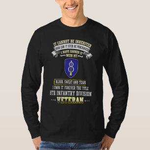 T-shirt Vieux grincheux 8e division d'infanterie Milice de