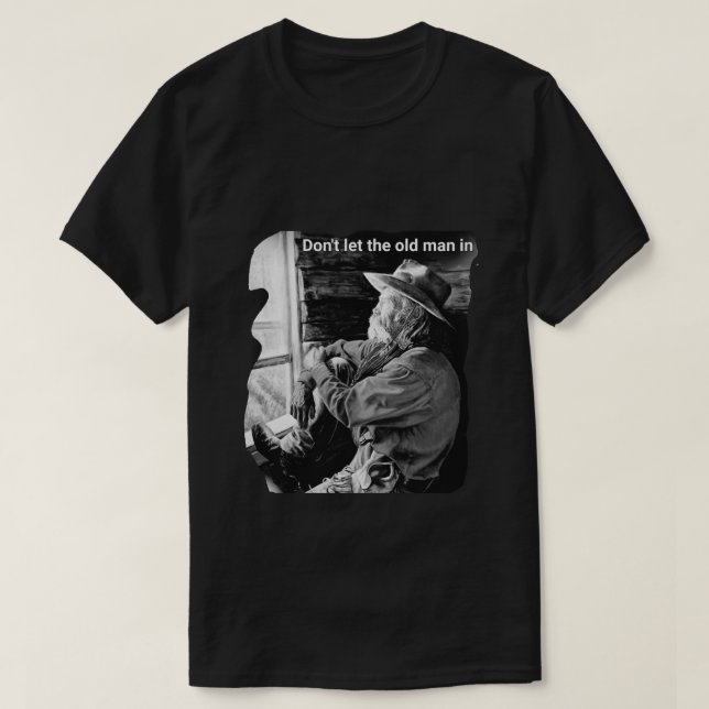 T-shirt Vieux homme (Design devant)