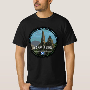 T-shirt Vieux homme de l'île de cire