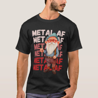 T-shirt Vieux homme toujours métal AF
