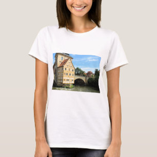 T-shirt Vieux hôtel de ville, Bamberg, Allemagne, l'Europ