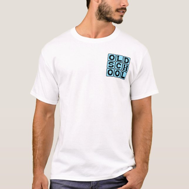 T-shirt Vieux jeu, Mème Internet (Devant)