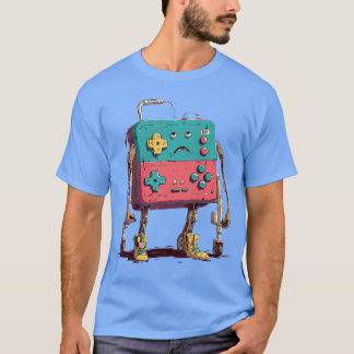 T-shirt Vieux joueur de jeu vidéo drôle Rétro 80s 90s Ol