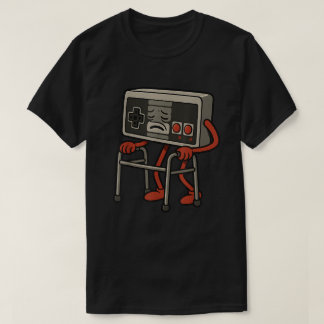 T-shirt Vieux joueur pour toujours | Contrôleur de jeu vid