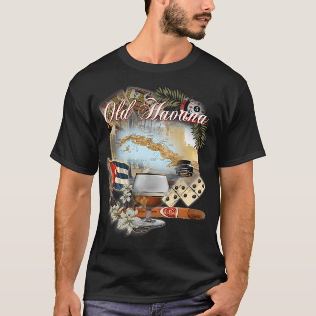 T-shirt Vieux La Havane (Devant)