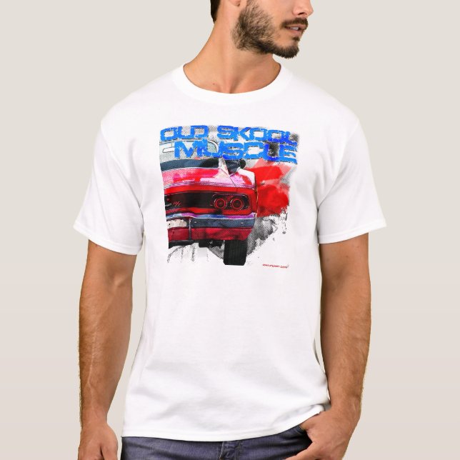 T-shirt Vieux muscle de Skool (Devant)