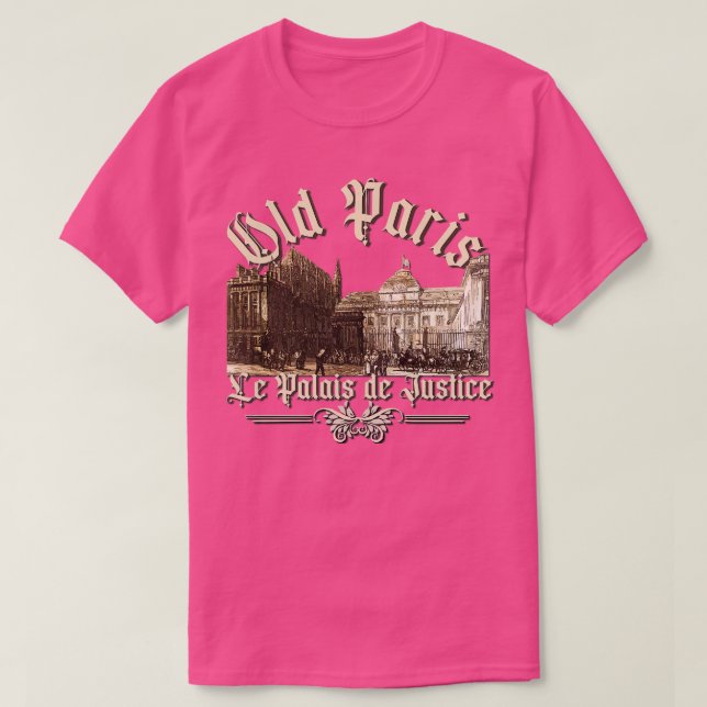 T-shirt Vieux Paris Palais de Justice (Design devant)