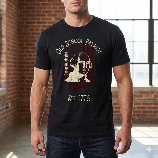 T-Shirt Vieux Patriote (Créateur téléchargé)