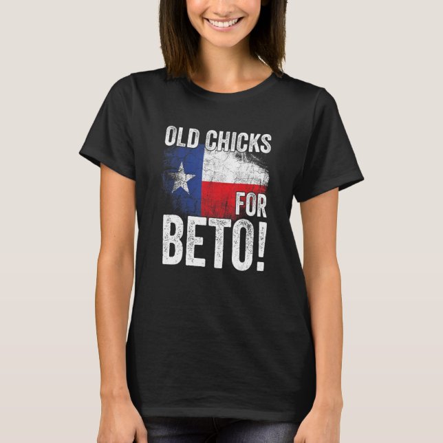 T-shirt Vieux Poussins Pour Beto Democraft Beto (Devant)