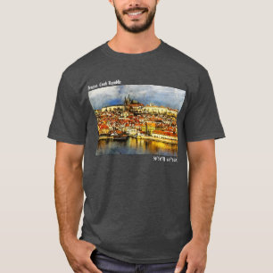 T-shirt Vieux Prague (Praha) de Bridge Tower
